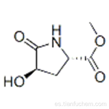 Prolina, 4-hidroxi-5-oxo-, éster metílico, trans- (9CI) CAS 180321-18-0